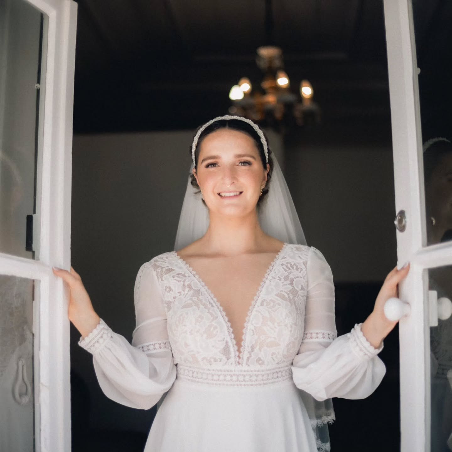 Noiva maquilhada por Joana Coelho